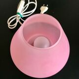 Paire de lampes champignon en verre