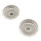 Worked glass bowls