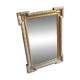 Antique mirror in wood and gilded stucco, neo Louis XVI style.