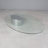 “lunario” coffee table cini boeri for gavina, italy circa 1970