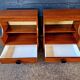 Paire de tables de chevet en palissandre, années 1960-70
