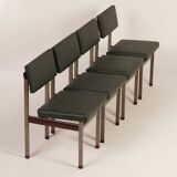 PALI DINING CHAIRS BY LOUIS VAN TEEFFELEN FOR WÉBÉ, 1960S