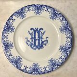 Jules Vieillard plate / Rouen model