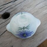 Pair of vintage ceramic thistle bowls by Marie Madeleine Jolly