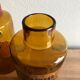 Old pharmacy bottle/jar "Azotas Potassicus" brown glass