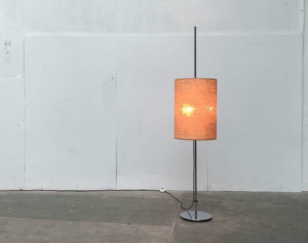 German floor lamp from the mid-century space age by Staff Leuchten, 1960s.