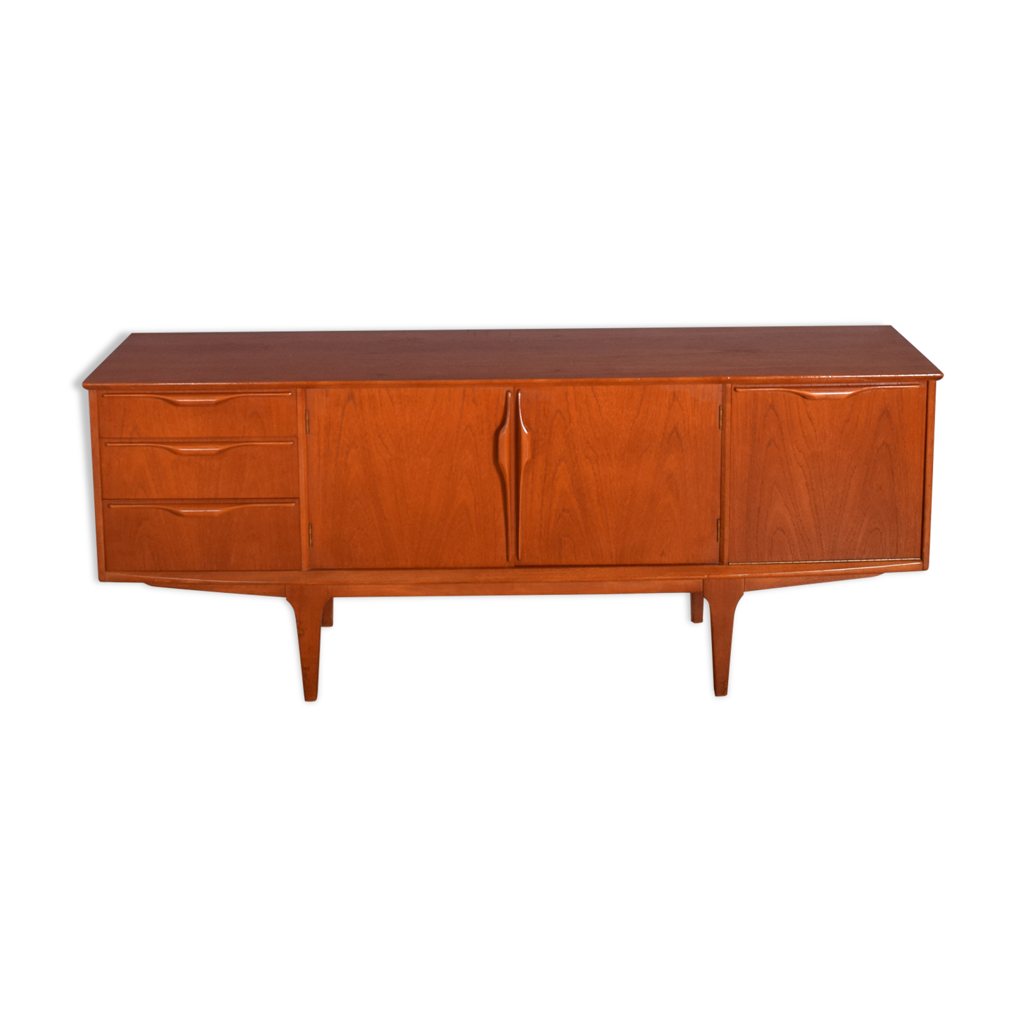 Restored Teak 1960s Retro Long Jentique Sideboard
