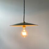 Pair of vintage emaillee suspensions