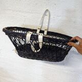 Wicker doll basket