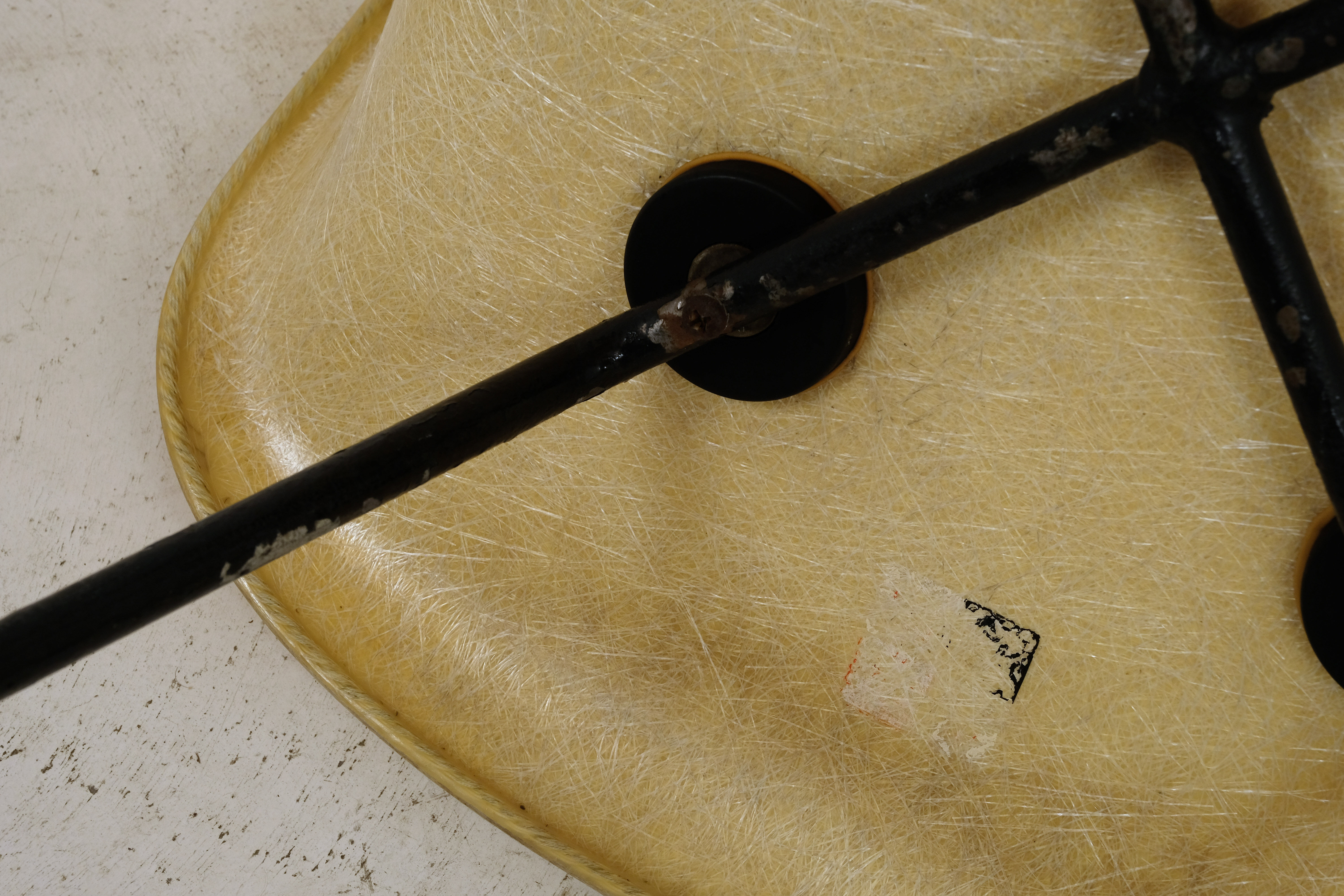 Fauteuil LAX par Charles Eames, Edition Zenith Rope Edge 1948