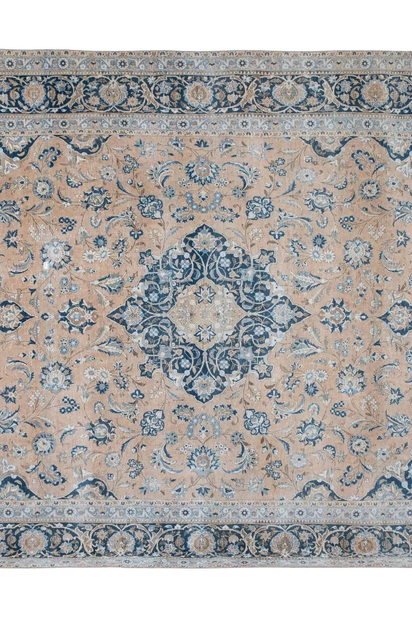 Vintage Turkish rug handmade 312x420 cm