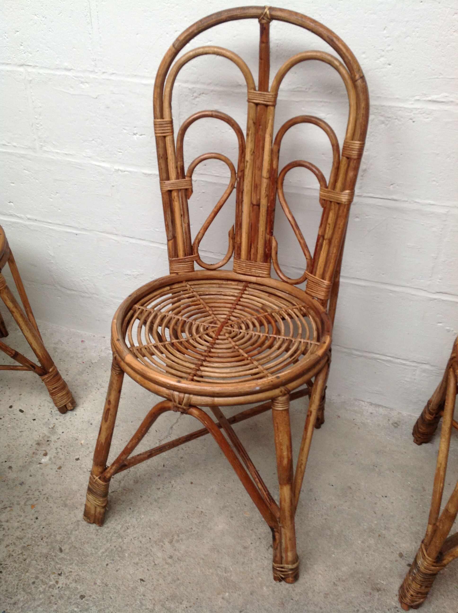Vintage rattan chairs