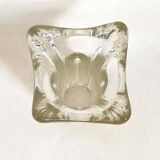 Lux Glass Austria crystal vase 1950s/1960s Height 28 cm