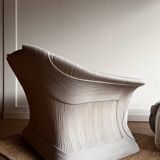 Betty Cobonpue Scultura rattan fauteuil 80’s