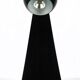 Brilliant black metal house lamp 1990