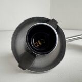 VINTAGE METAL AND OPALINE WALL LIGHT