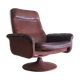 De Sede ds 50 swivel leather armchair, Switzerland 1970