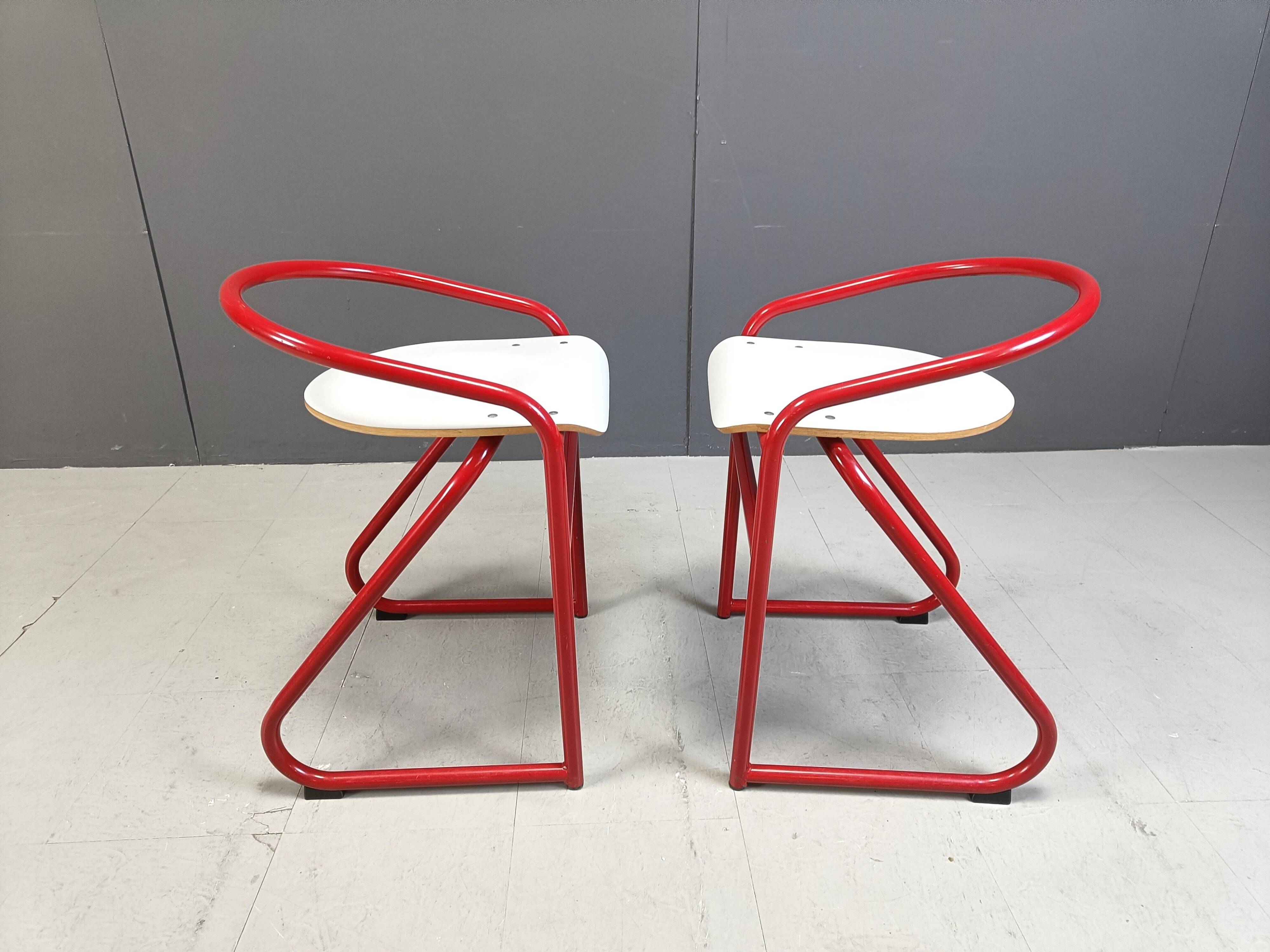 Posmtodern stools by Samo, 1980s