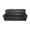 3-seater brown buffalo leather sofa - Authentica