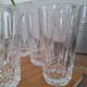 Water or aperitif glasses in crystal