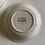 Set of 9 Robert Picault skullcap plates by Robert Picault 1970