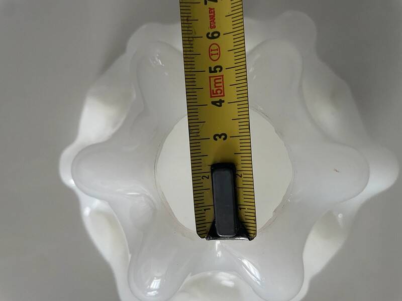 Vintage opaline globe