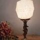 Art Deco glass lamp from Clichy