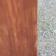 Enfilade of the 50s in oak and mahogany feet compass