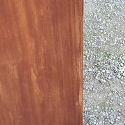 Enfilade of the 50s in oak and mahogany feet compass