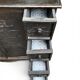 Buffet Dogon in carved solid wood - Tribal & Brutalist Style