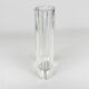 Art Deco Facet Cut Glass Vase