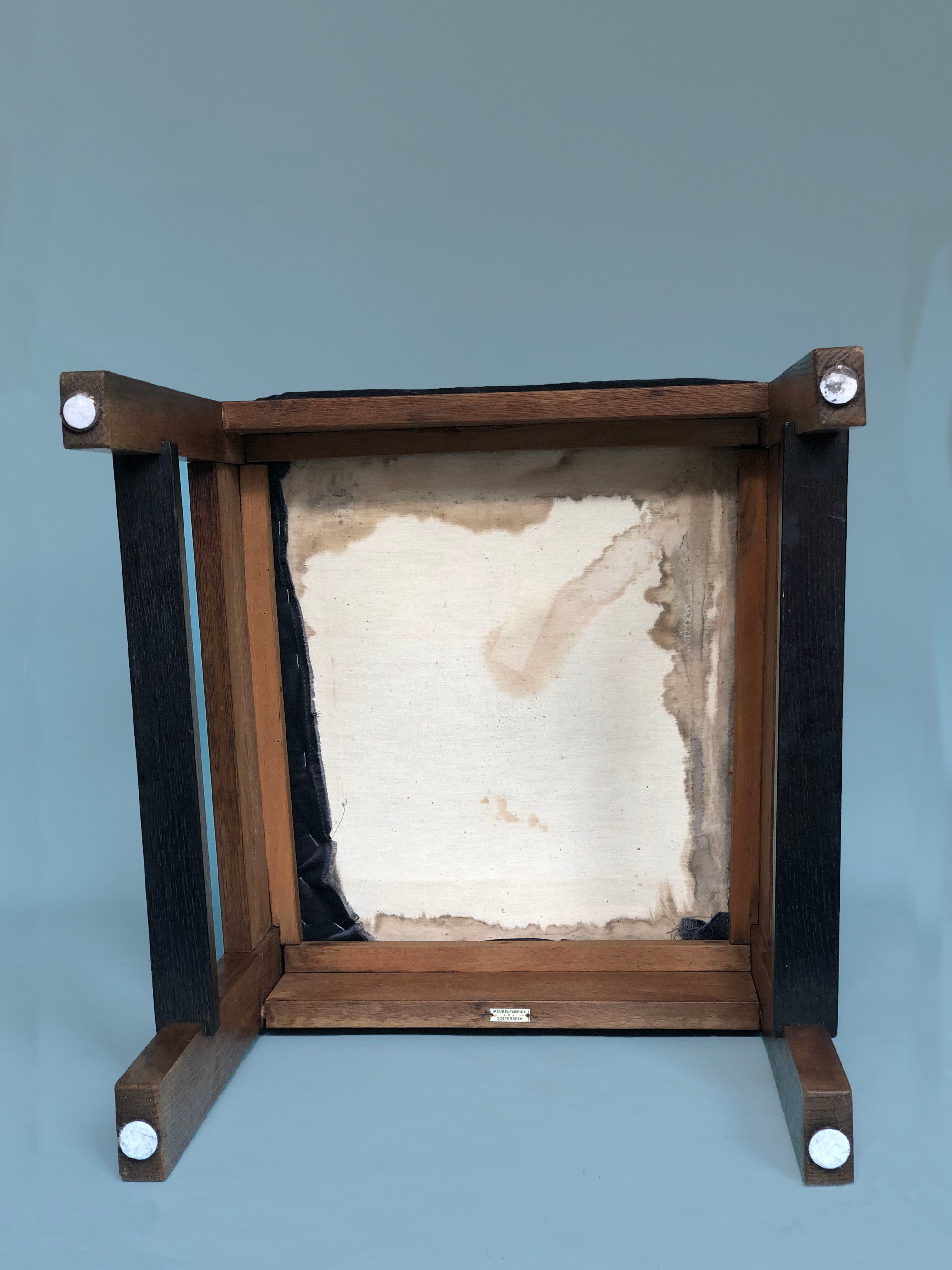 Paire de chaises L.O.V. Oosterbeek années 1920