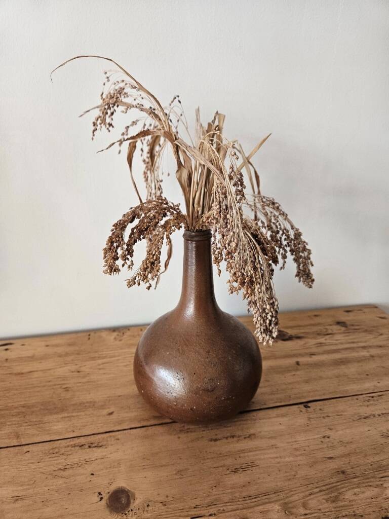 Vintage stoneware vase - Soliflore vase
