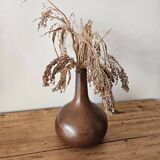 Vase en grès vintage - Vase soliflore