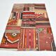 4x6 Multicolor Handmade Modern Kilim Rug, 128x187Cm