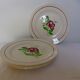 4 dessert plates from Digoin Sarreguemines, Beaucaire model 210842