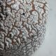 Brutalist vase ''Fat Lava'' Mid century