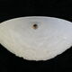 Pendant lamp washbasin art deco pressed molded glass muller freres luneville