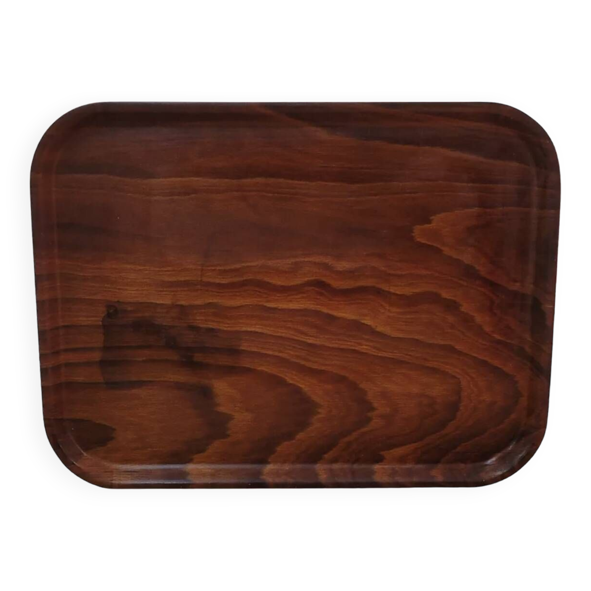 Vintage wooden tray, Scandinavian design