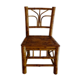 Vintage bamboo child chair 1960 H45 cm