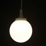 Frosted Glass Lamp Hanging Lamp from Limburg, 1970s