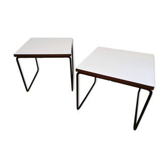 Pair of "flying" tables by Pierre Guariche