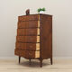 Walnut chest of drawers, Danish design, 1960s, production: Denmark