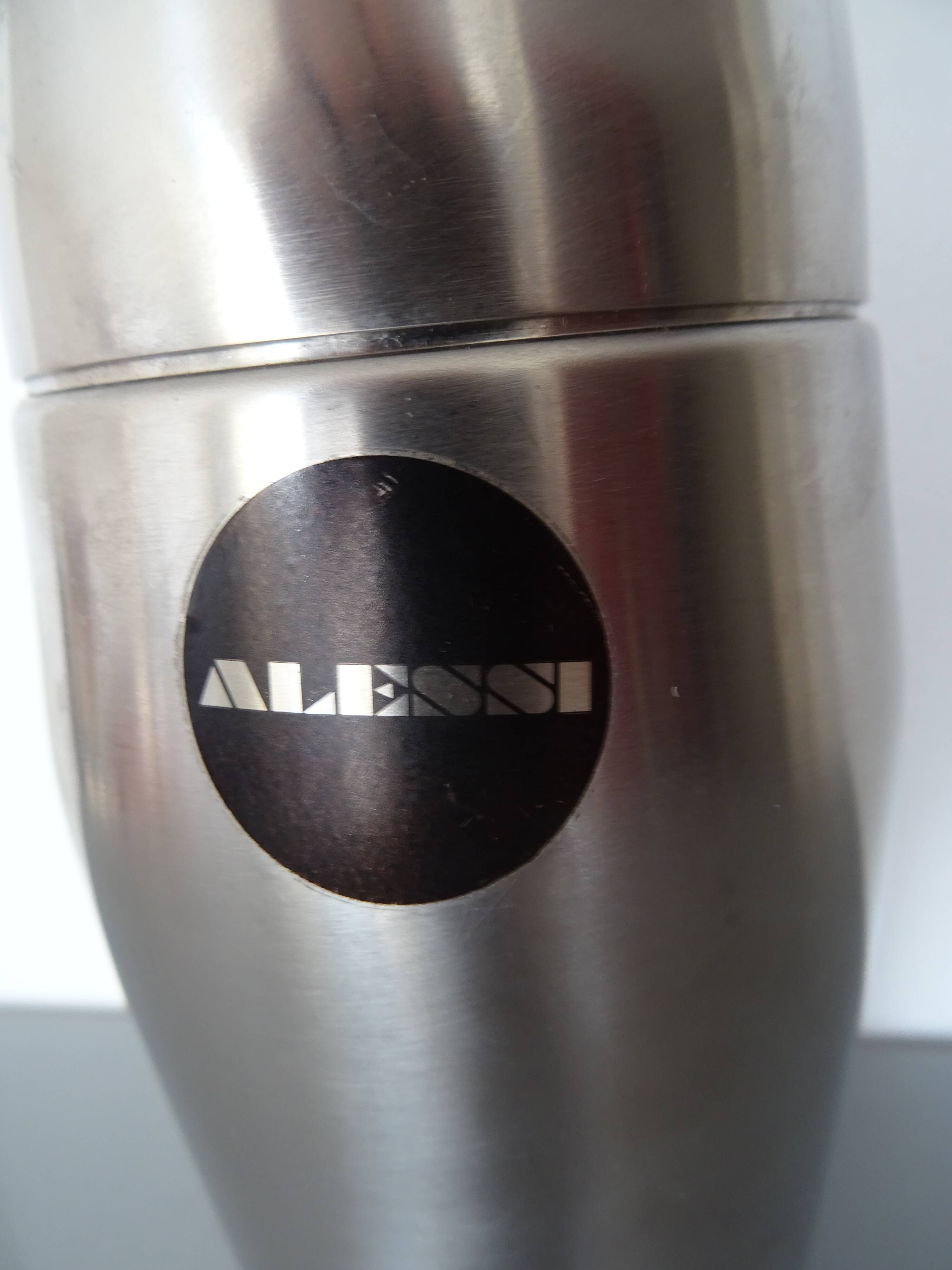 Shaker Alessi design Luigi Massoni Carlo Mazzeri