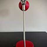 Lampe de bureau rétro en métal rouge