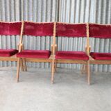 4 theatre chairs