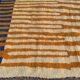 Handwoven natural wool rug, size 1.5/2.5 m.