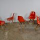 Chairs DSW fiberglass by Charles & Ray Eames for Herman Miller