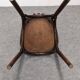 Set of 13 Baumann bistro chairs in bent beech, France circa 1930.