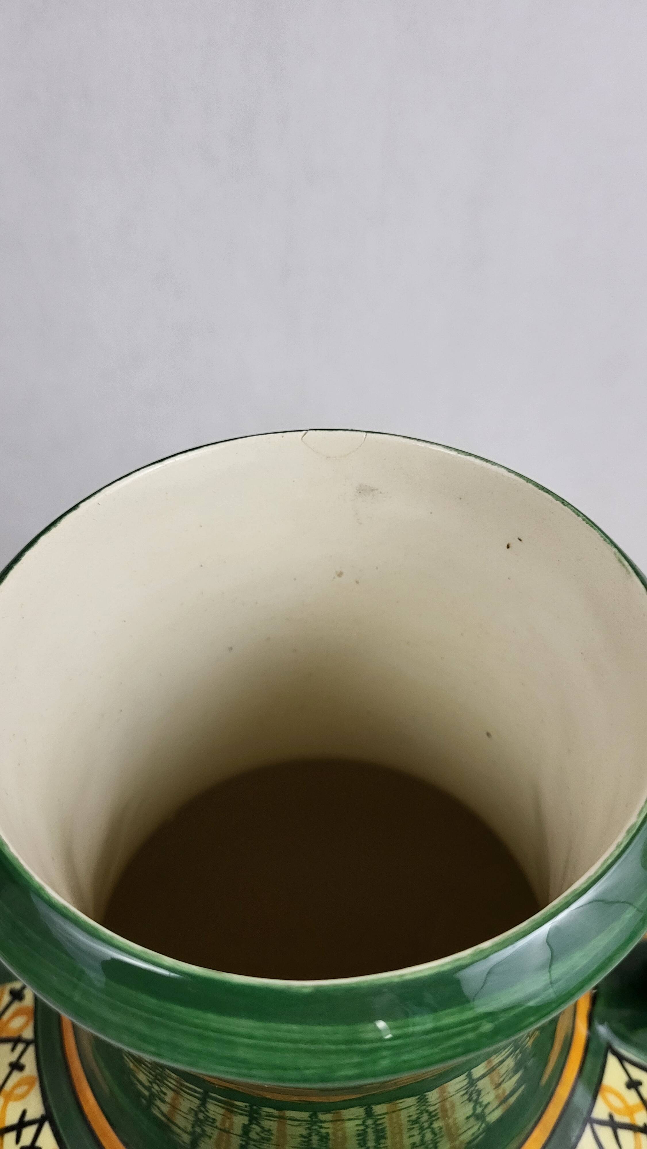 Quimper Henriot ceramic vase